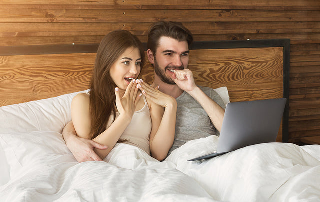 couple watching porn