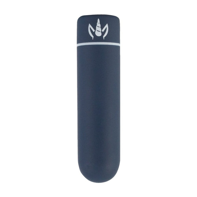 Bullet Vibrator by Kandid in Blue coated in soft body safe silicone for comfort and pleasure