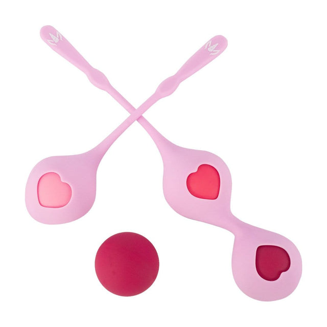 Tone your pelvic floor muscles with weighted kegel balls