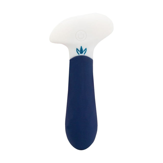 Anal vibrator by Kandid in blue made from soft body-safe silicone