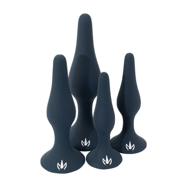 Butt Plugs by Kandid in Blue made from soft body-safe silicone for comfortable and safe anal play