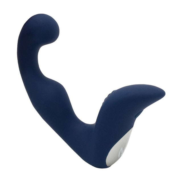 The ribbed base of the prostate massager massages your perineum for maximum stimulation as you transition through the 9 vibration patterns.