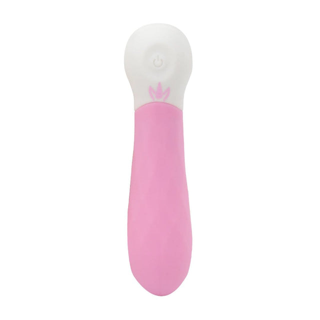 Small Vibrator by Kandid in Pink made from soft body-safe silicone and rechargeable